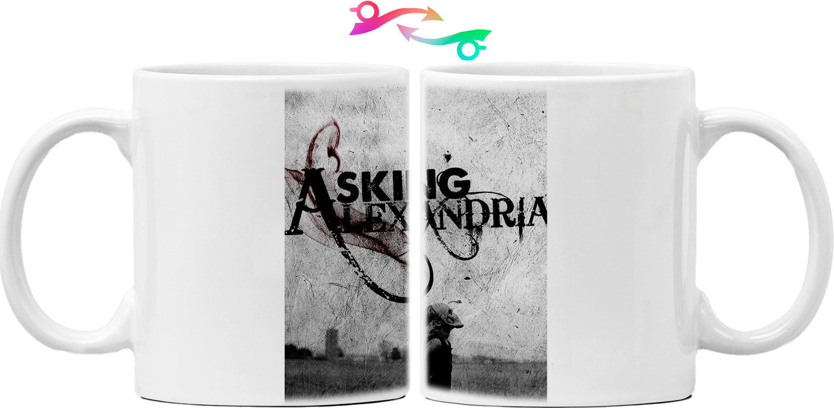 Mug - Asking Alexandria 1 - Mfest