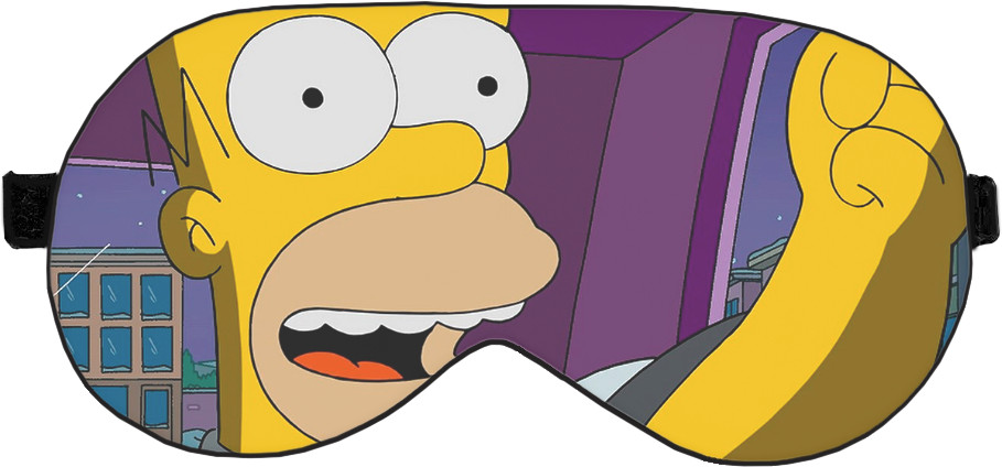 Sleep Mask 3D - Simpsons-3 - Mfest