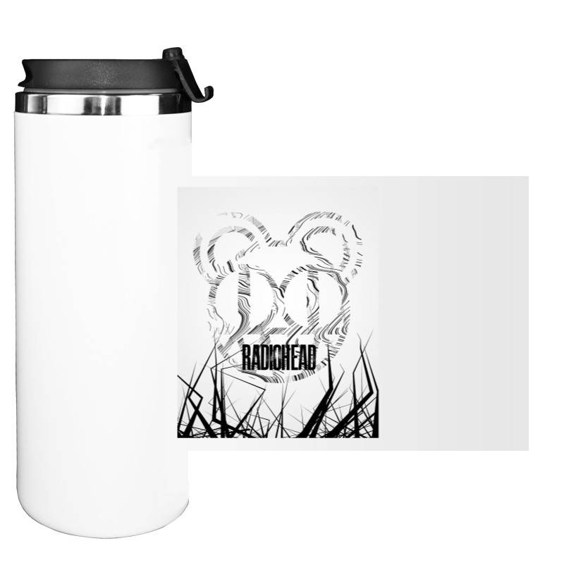 Water Bottle on Tumbler - Radiohead 4 - Mfest