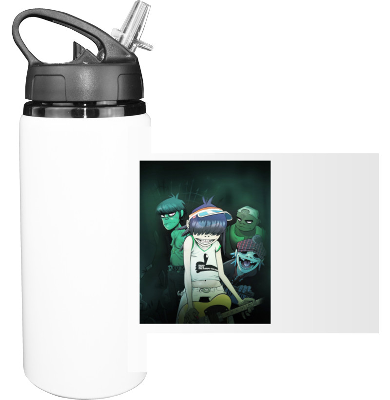 Sport Water Bottle - Gorillaz 1 - Mfest