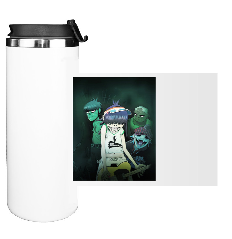 Water Bottle on Tumbler - Gorillaz 1 - Mfest