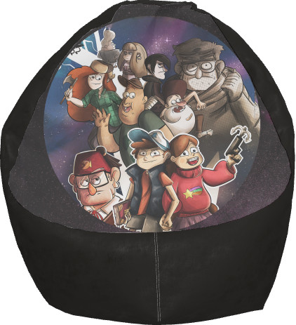 Bean Bag Chair - Gravity-Falls-3 - Mfest