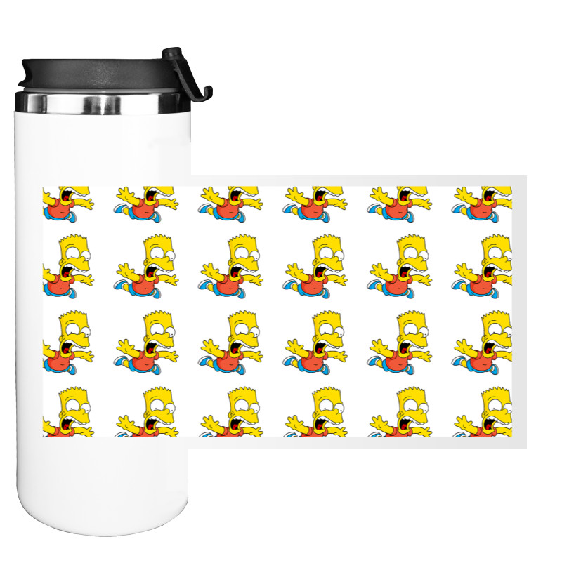 Water Bottle on Tumbler - Simpsons-9 - Mfest