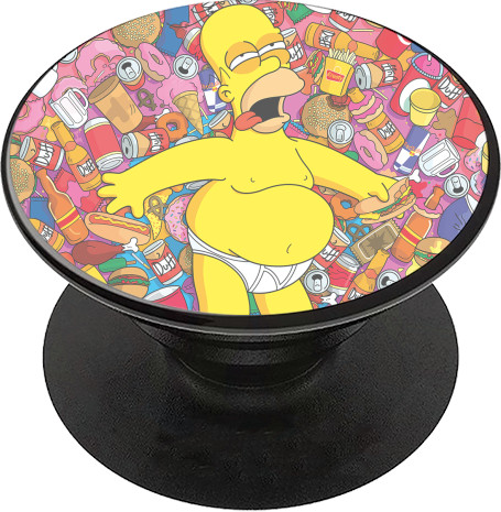 PopSocket Подставка для мобильного - Simpsons-5 - Mfest