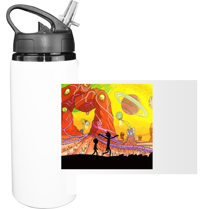 Sport Water Bottle - Rick and Morty-1 - Mfest