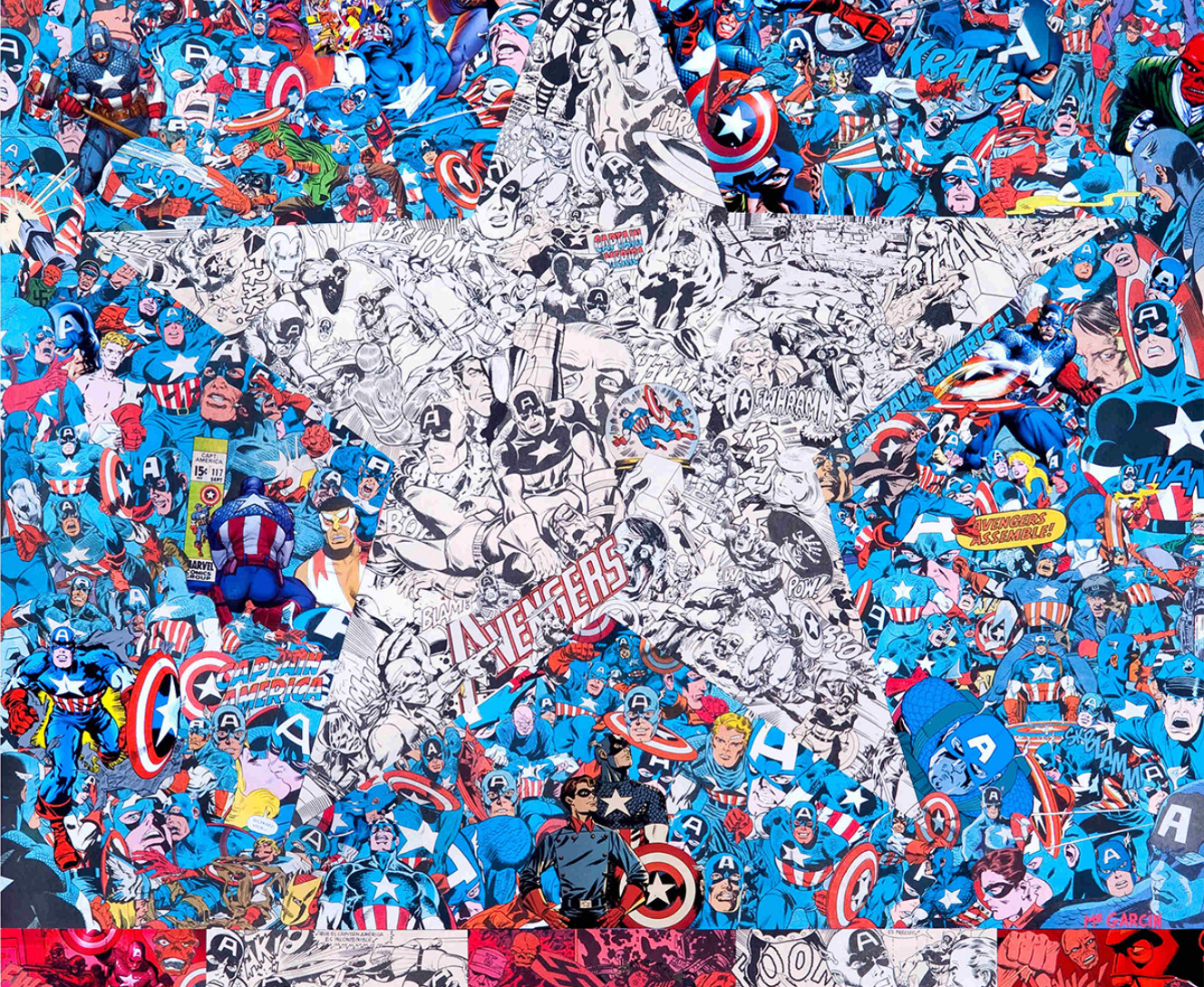 Mouse Pad - Captain-America-2 - Mfest