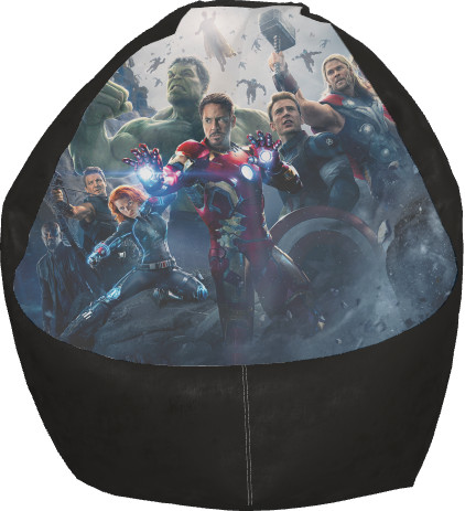 Bean Bag Chair - Captain-America-1 - Mfest