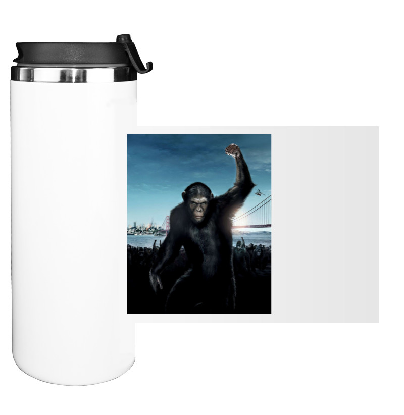 Water Bottle on Tumbler - Planet-Of-The-Apes-2 - Mfest