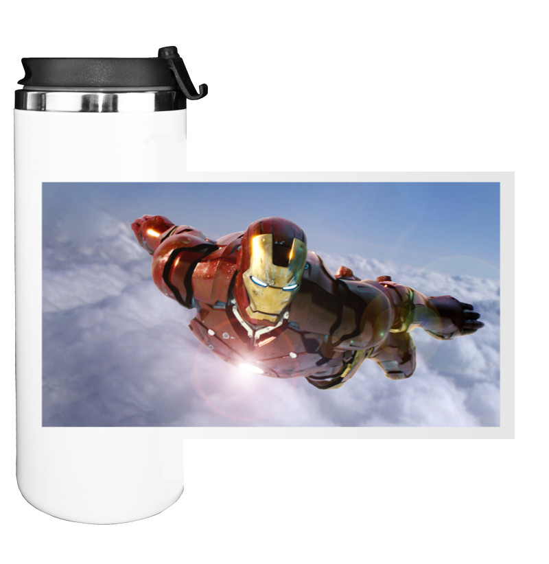 Water Bottle on Tumbler - Iron-Man-10 - Mfest