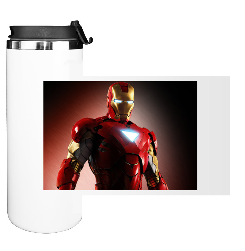 Water Bottle on Tumbler - Iron-Man-7 - Mfest