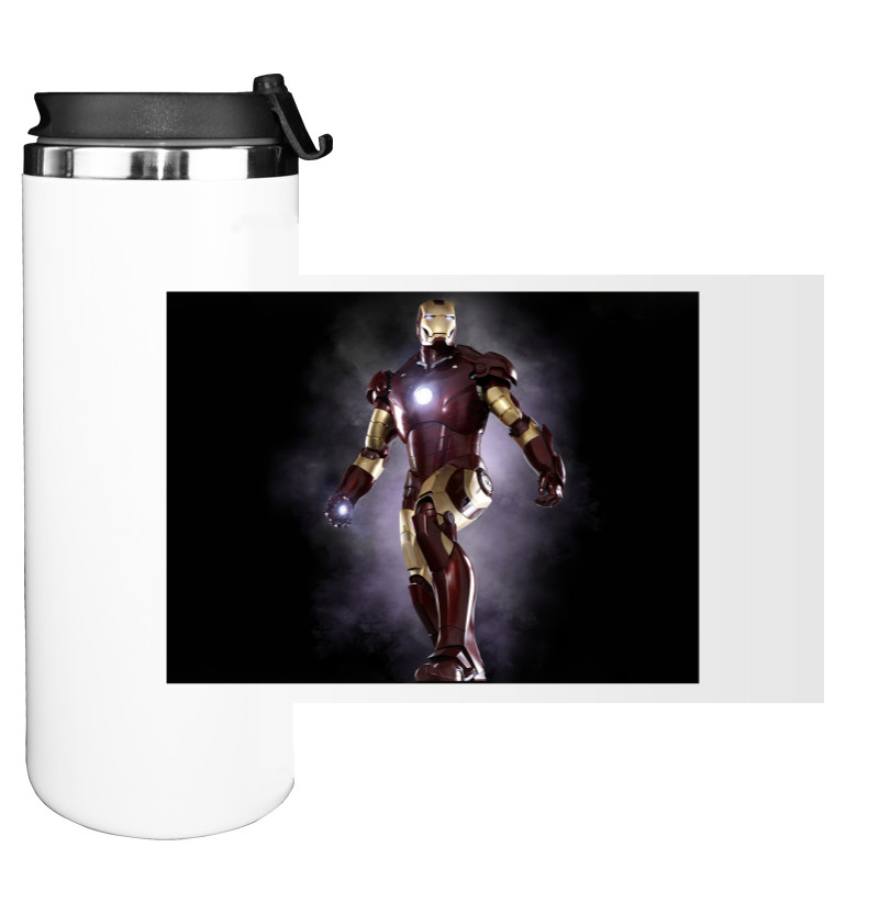 Water Bottle on Tumbler - Iron-Man-4 - Mfest