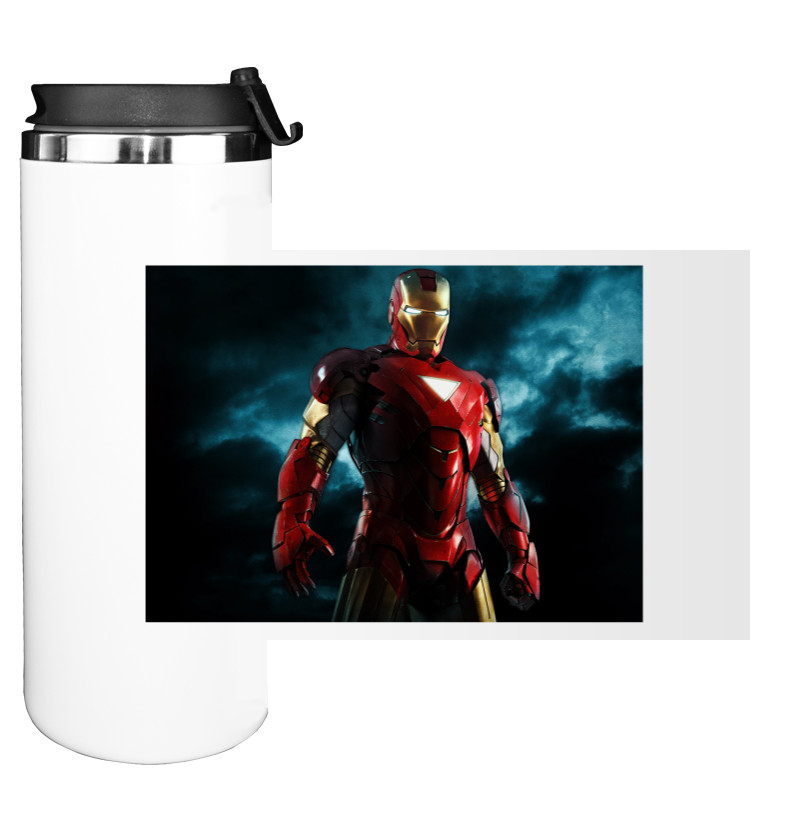 Water Bottle on Tumbler - Iron-Man-1 - Mfest