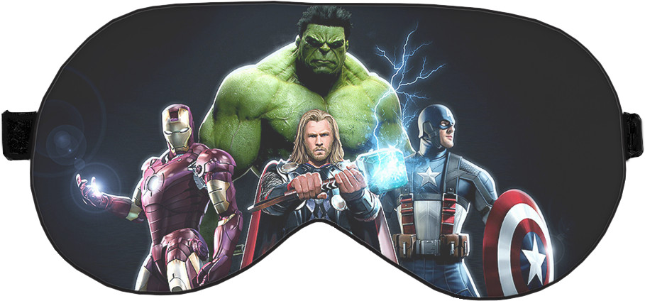 Sleep Mask 3D - Captain-America-12 - Mfest