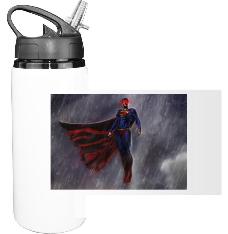 Sport Water Bottle - superman-5 - Mfest