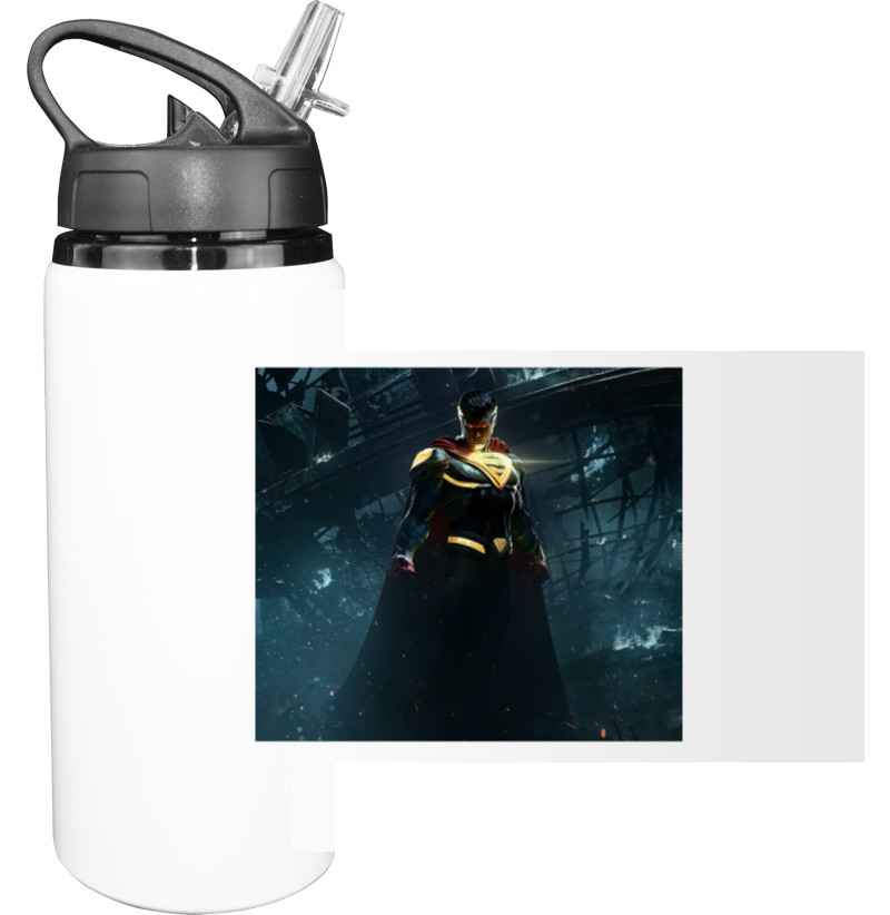 Sport Water Bottle - superman-2 - Mfest