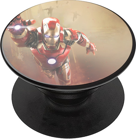 PopSocket Подставка для мобильного - Iron-Man-15 - Mfest