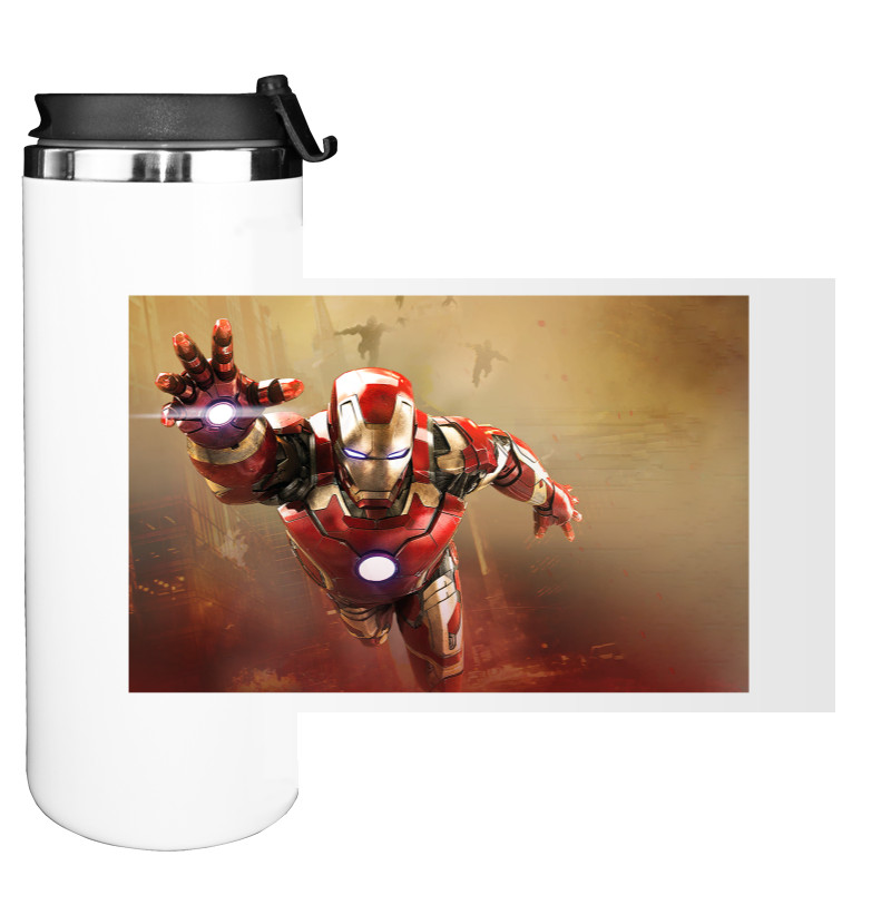 Water Bottle on Tumbler - Iron-Man-15 - Mfest