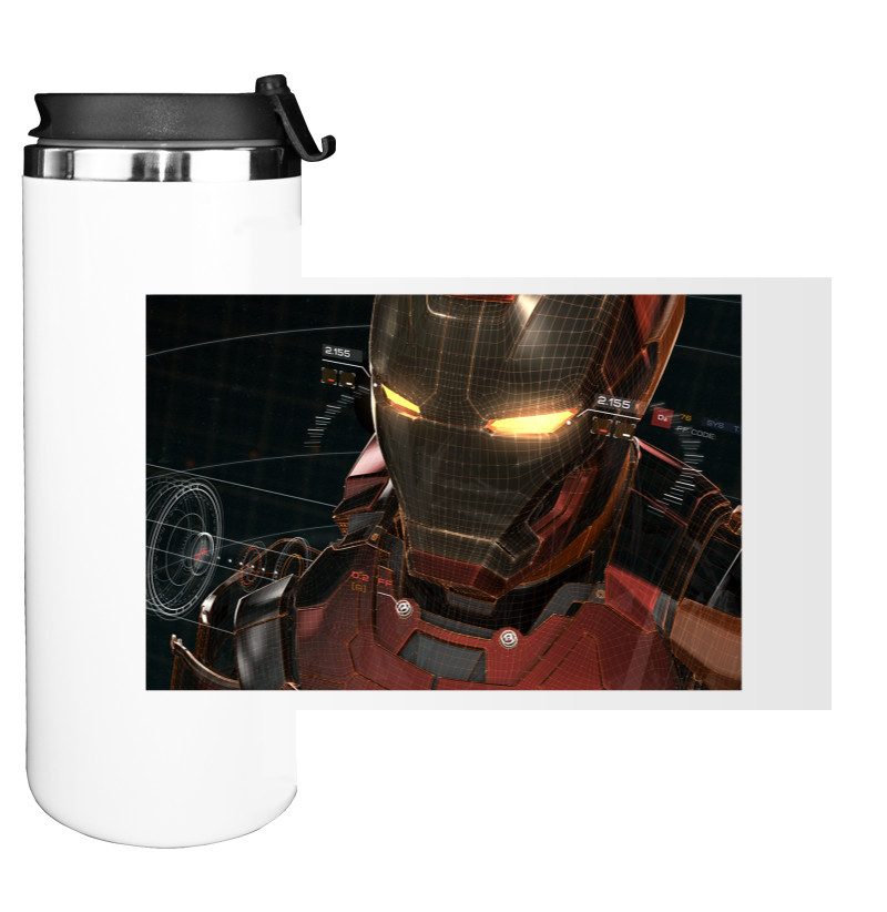 Water Bottle on Tumbler - iron-man-13 - Mfest