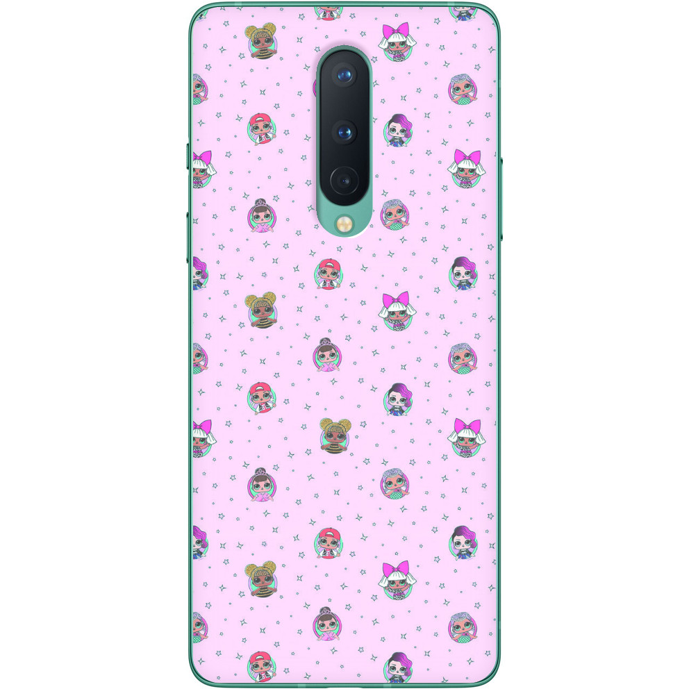 Чехол OnePlus - Lol dolls pattern - Mfest