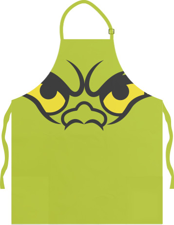 Light Apron - Face of Grinch - Mfest