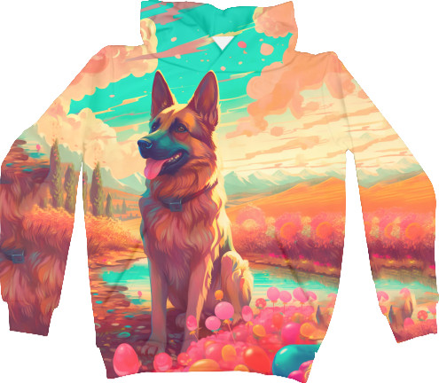 Unisex Hoodie 3D - German vivcharka 7 - Mfest