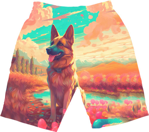 Men's Shorts 3D - German vivcharka 7 - Mfest