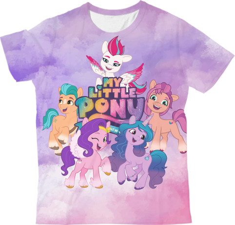 Kids' T-Shirt 3D - My little pony 2 - Mfest