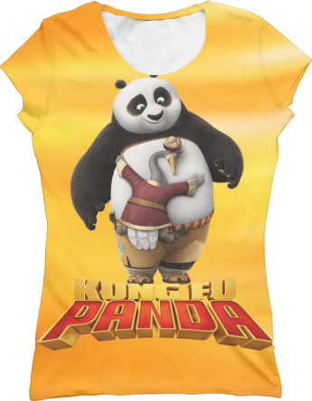 Women's T-Shirt 3D - Kung Fu Panda - Mfest