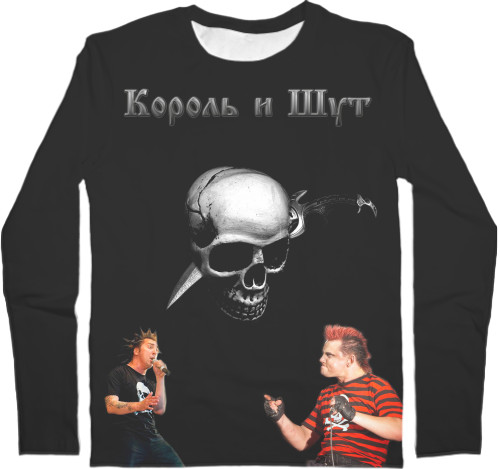 Kids' Longsleeve Shirt 3D - King and Jester 4 - Mfest