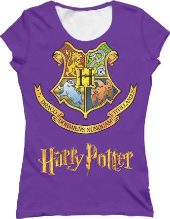 Women's T-Shirt 3D - HARRY POTTER / HARRY POTTER 10 - Mfest