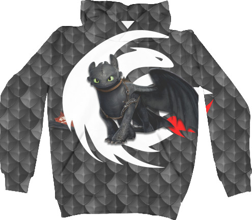 Unisex Hoodie 3D - Toothless 4 - Mfest