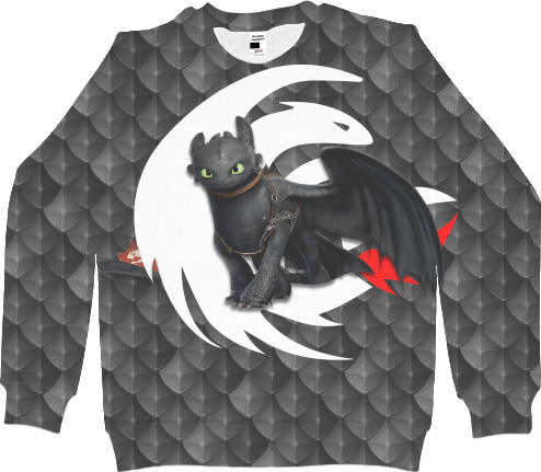 Men's Sweatshirt 3D - Toothless 4 - Mfest