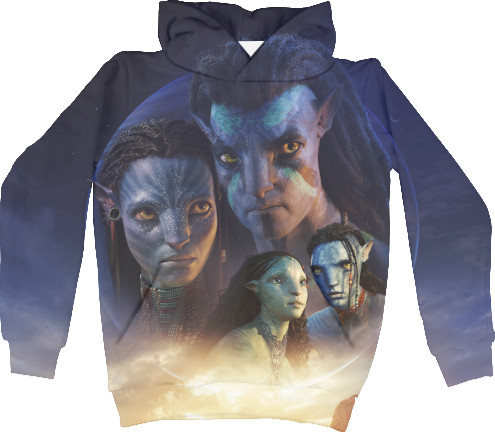 Kids' Hoodie 3D - Avatar 2 - Mfest