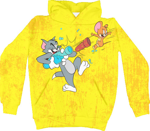 Unisex Hoodie 3D - Tom and Jerry - Mfest