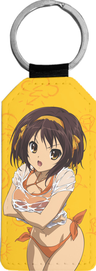 Rectangular Keychain - Suzumiya Haruhi no Yuutsu - Mfest