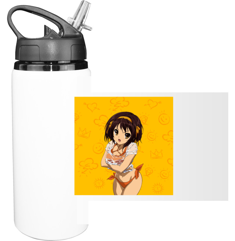 Sport Water Bottle - Suzumiya Haruhi no Yuutsu - Mfest