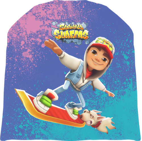 Шапка 3D - SUBWAY SURFERS 2 - Mfest