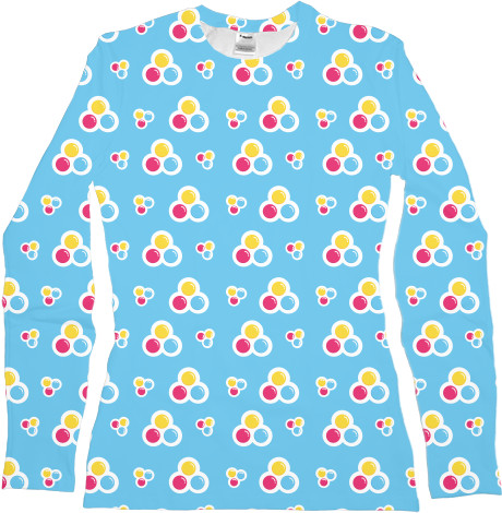 Women's Longsleeve Shirt 3D - Simple Dimple - Mfest