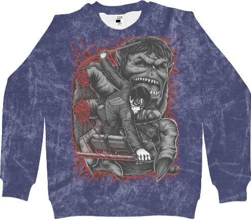 Kids' Sweatshirt 3D - Shingeki no Kyojin - Mfest