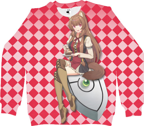 Women's Sweatshirt 3D - Raphtalia Otaku 7 - Mfest