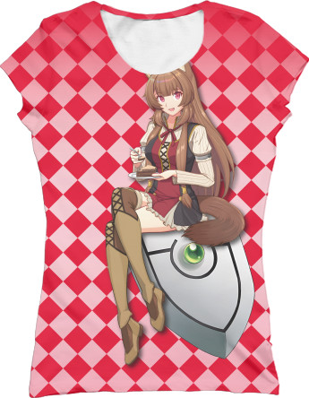 Women's T-Shirt 3D - Raphtalia Otaku 7 - Mfest