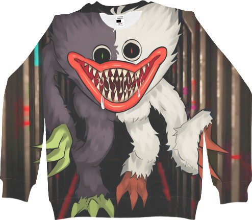 Men's Sweatshirt 3D - POPPY PLAYTIME GAME - Mfest