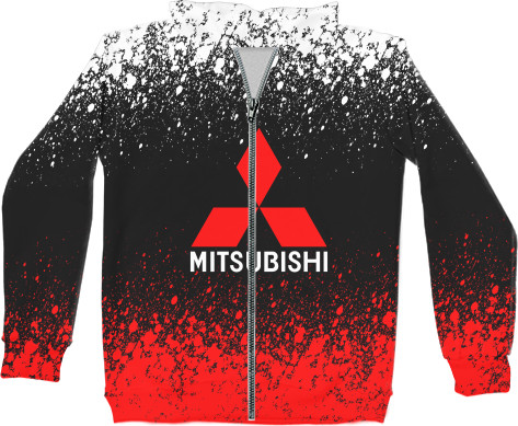 Unisex Zip-through Hoodie 3D - MITSUBISHI MOTORS [6] - Mfest