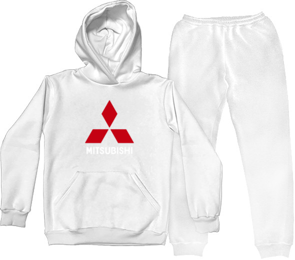 Mitsubishi Logo White