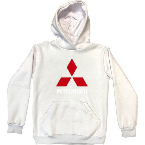 Kids' Premium Hoodie - Mitsubishi Logo Black - Mfest