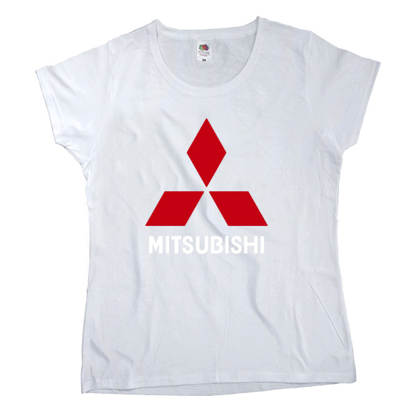 Mitsubishi Logo White