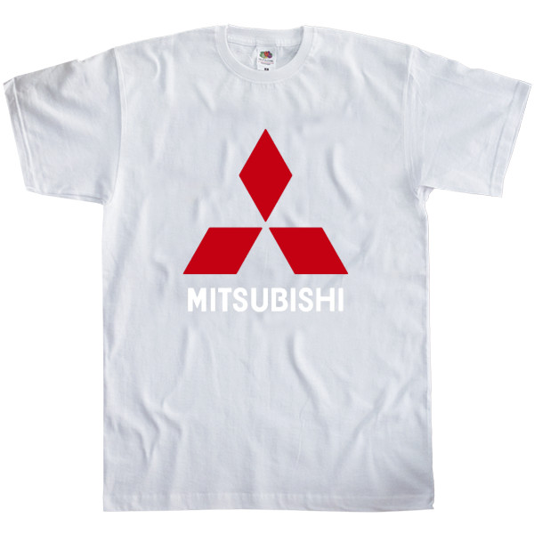 Kids' T-Shirt Fruit of the loom - Mitsubishi Logo Black - Mfest