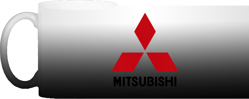 Magic Mug - Mitsubishi Logo Black - Mfest