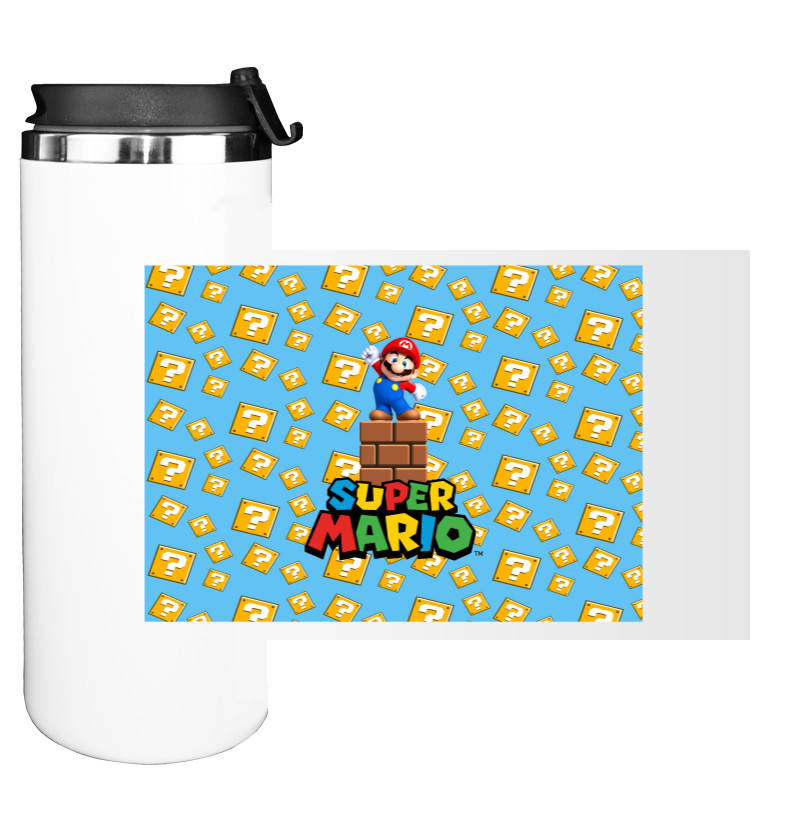 Water Bottle on Tumbler - Super Mario - Mfest