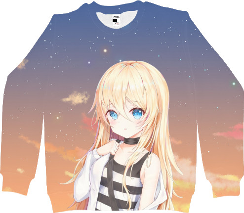 Kids' Sweatshirt 3D - ANGEL OF BLOODSHED 2 - Mfest